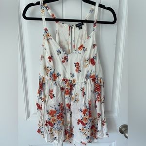 Torrid babydoll tank top